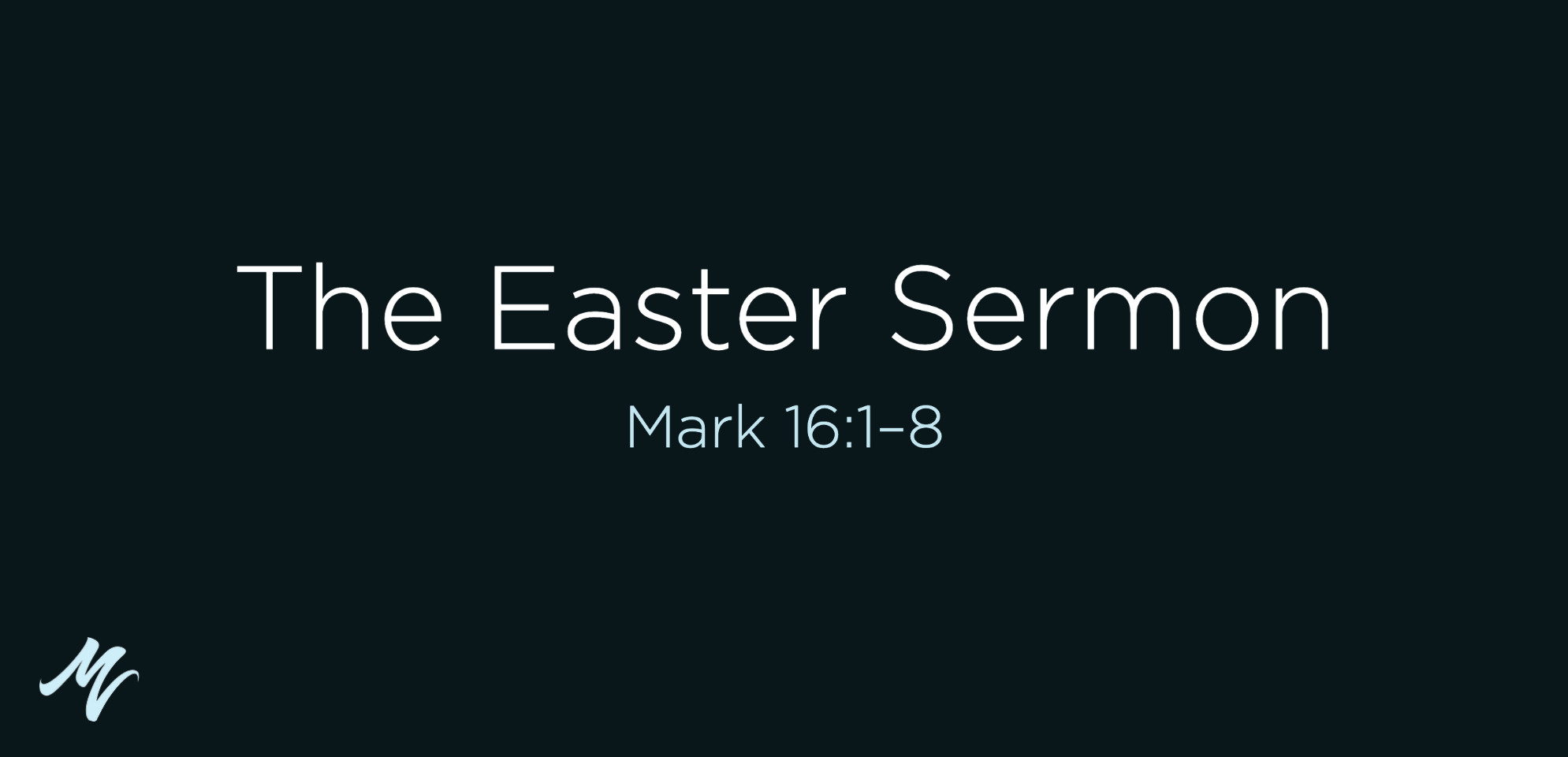 The Easter Sermon - Mount Vernon Baptist Church : Mount Vernon Baptist ...